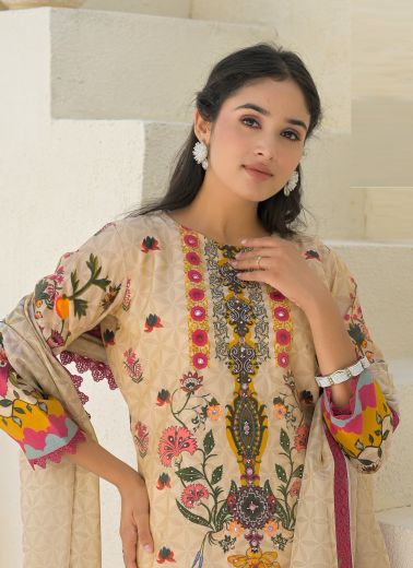 VANYA GHARARA SUIT - Catalog # 58971 (Set of 4 SIZE-SETS [Readymade Salwar Suits]) by Brand AFSANA