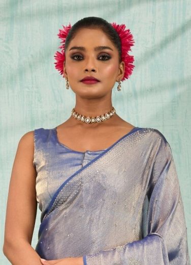 KIYANAAH - Catalog # 59154 (Set of 4 Sarees) by Brand S-ETHNIC LIFESTYLE