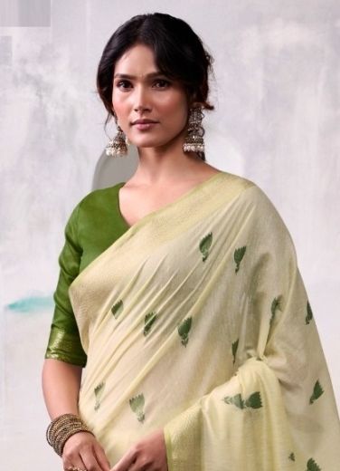 AQUA SILK - Catalog # 59270 (Set of 6 Sarees) by Brand SERENGETI