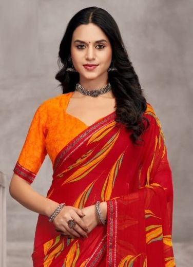 SAVERA 13 - Catalog # 59273 (Set of 12 Sarees) by Brand RUCHI SAREES