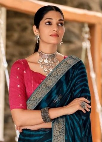 MIMASA - Catalog # 59339 (Set of 8 Sarees) by Brand STAVAN