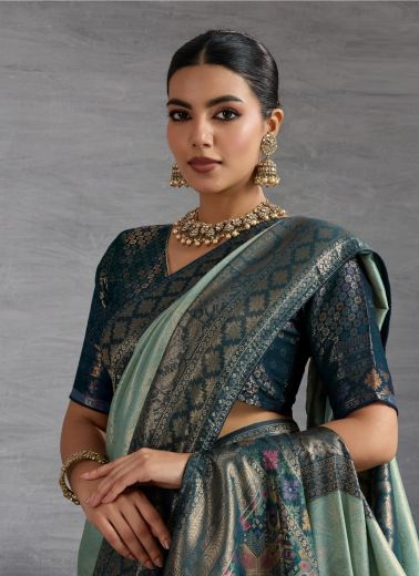 KOVILYA - Catalog # 59371 (Set of 4 Sarees) by Brand S-ETHNIC LIFESTYLE