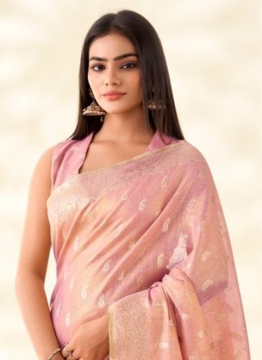 KANVAS SILK - Catalog # 59479 (Set of 6 Sarees) by Brand AABHARAN