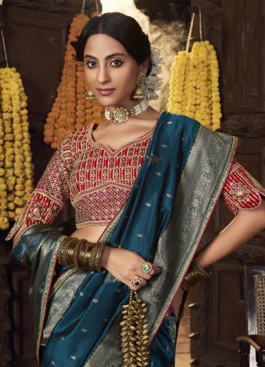KIKI SILK - Catalog # 59582 (Set of 5 Sarees) by Brand KIRA FASHIONS