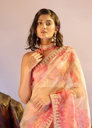 PETAL POETRY - Catalog # 59668 (Set of 9 Sarees) by Brand SANJANA LIFESTYLE