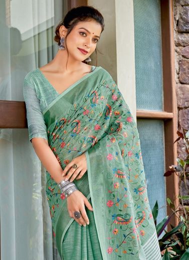 KASHMIRA NX - Catalog # 59728 (Set of 4 Sarees) by Brand MEHERIYA