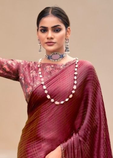 TARNA - Catalog # 59780 (Set of 10 Sarees) by Brand SR SAREES