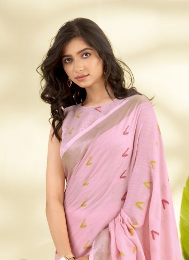 ARROW SILK - Catalog # 59865 (Set of 6 Sarees) by Brand MEHERIYA