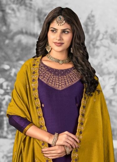 SHIVANI 2 - Catalog # 60557 (Set of 12 Readymade Salwar Suits) MADE IN INDIA BY JAGRAASA
