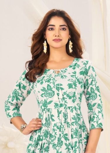 CLASSMATE - Catalog # 62146 (Set of 8 Readymade Women's Kurtis / Tops) by Desi Muse
