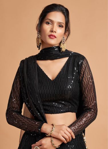 NEO ROMANTIC 2 - Catalog # 62709 (Set of 10 Semi-Stitched Lehengas) by Desi Muse