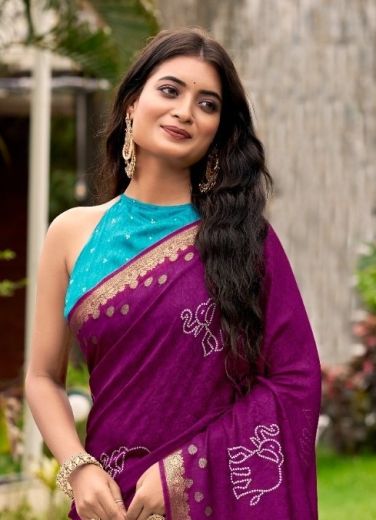 SCARLET - Catalog # 63011 (Set of 10 Sarees) by SR Sarees