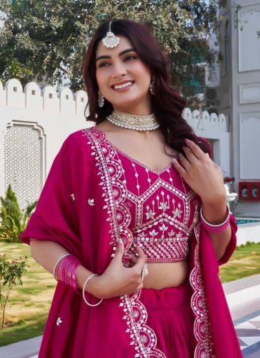SERIES 151 - Catalog # 63250 (Set of 2 Readymade Lehengas) by Komal Pret