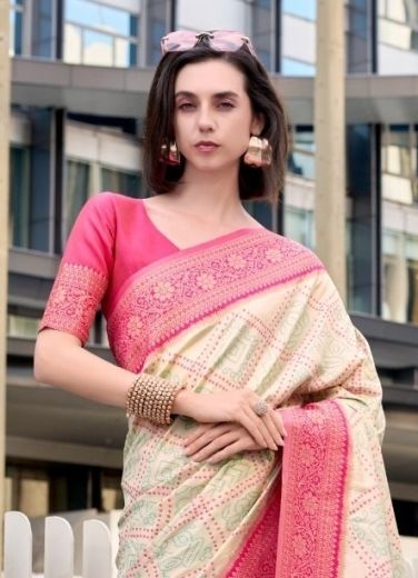 SUGANDH SILK - Catalog # 63899 (Set of 8 Sarees) by Desi Muse