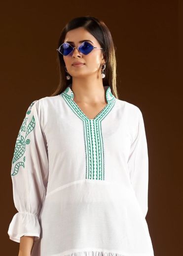 ANNA - Catalog # 65711 (Set of 4 Readymade Women's Kurtis / Tops)