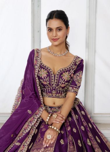 SERIES 2250 - Catalog # 66070 (Set of 3 Semi-Stitched Lehengas)