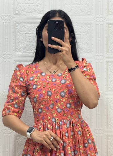 SERIES 375 - Catalog # 66345 (Set of 4 Readymade Women's Kurtis / Tops)