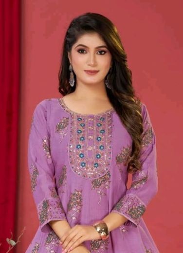 KESARI - Catalog # 66558 (Set of 6 Readymade Women's Kurtis / Tops)