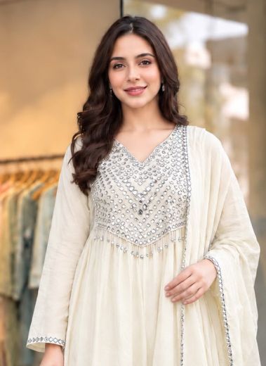 PINNACLE PREMIUM - Catalog # 67428 (Set of 6 Readymade Salwar Suits)