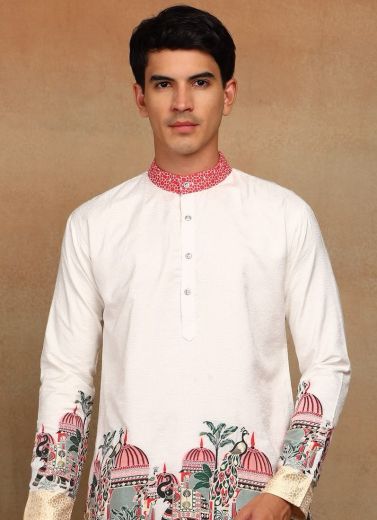 QUTUB MINAR - Catalog # 67441 (Set of 2 Men's Ethnic Wear)