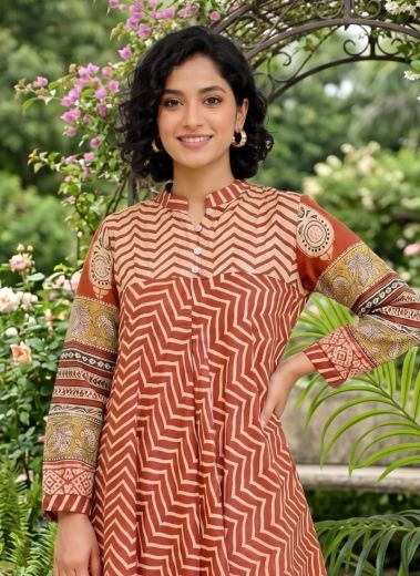 DEVISHA - Catalog # 67449 (Set of 3 Readymade Women's Kurtis / Tops)