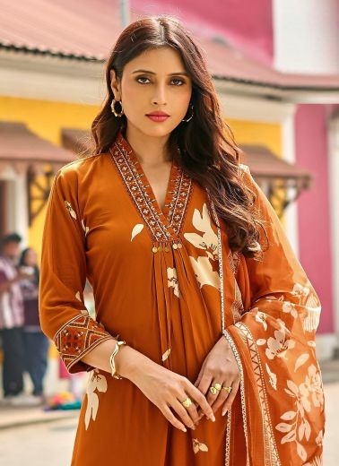 RAMAIYA - Catalog # 67546 (Set of 6 Readymade Salwar Suits)