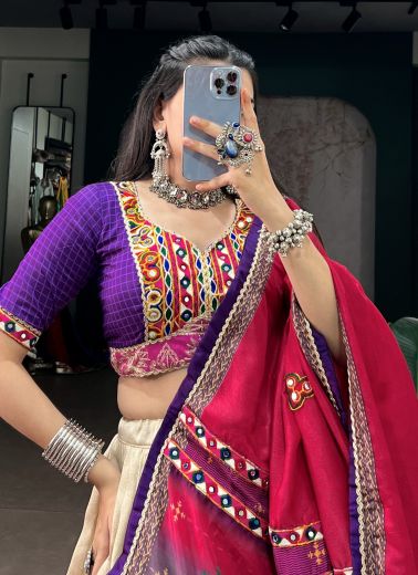 ADANNA - Catalog # 67683 (Set of 4 Readymade Lehengas)