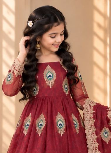KIDS - EVIL EYE - Catalog # 67688 (Set of 6 Readymade Salwar Suits)