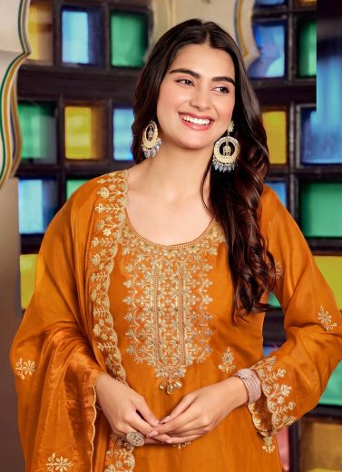 SAVITRI - Catalog # 67714 (Set of 4 SIZE-SETS [Readymade Salwar Suits])
