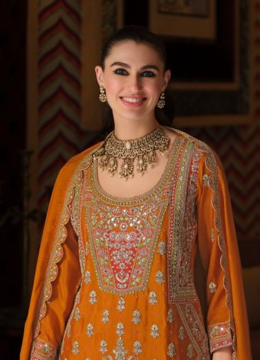 TANMAY - Catalog # 67718 (Set of 3 Readymade Salwar Suits)