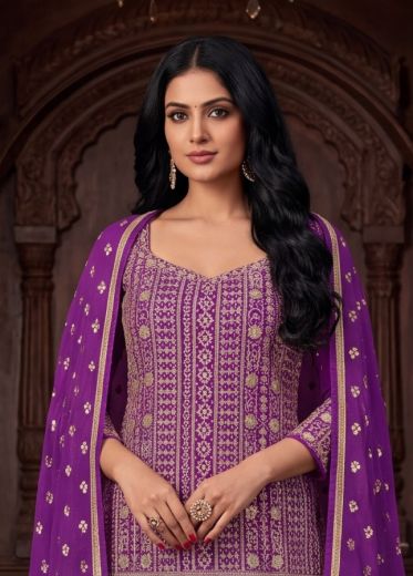 RAZI - Catalog # 67719 (Set of 4 Readymade Salwar Suits)