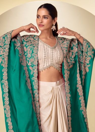ANDAZ - Catalog # 67721 (Set of 4 Indo-Western Outfits)