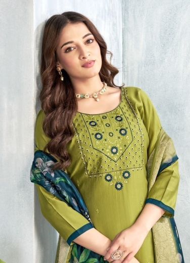 SANAYA - Catalog # 67740 (Set of 12 Readymade Salwar Suits)