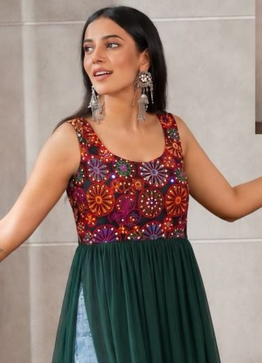 PEENAL - Catalog # 67741 (Set of 5 Readymade Women's Kurtis / Tops)