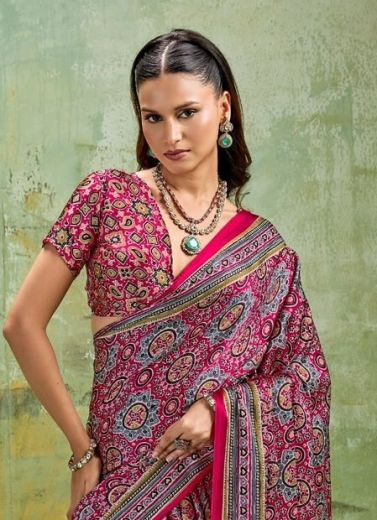 POORNIMA - Catalog # 67758 (Set of 6 Sarees)