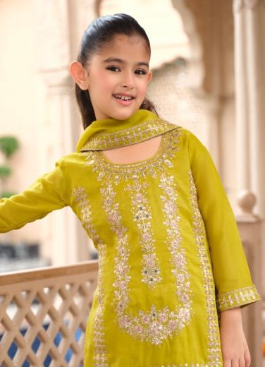 KIDS - GOTHAM - Catalog # 67759 (Set of 3 Readymade Salwar Suits)