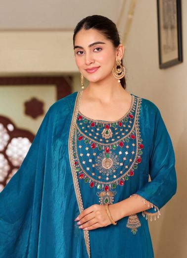 PRAGYA - Catalog # 67765 (Set of 4 SIZE-SETS [Readymade Salwar Suits])