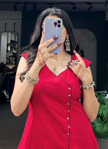 NIRANKARI - Catalog # 67769 (Set of 8 Readymade Women's Kurtis / Tops)