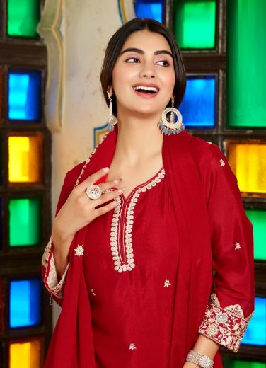 SALOMI - Catalog # 67771 (Set of 4 SIZE-SETS [Readymade Salwar Suits])