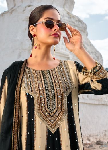 ROYAL LOOK - Catalog # 67792 (Set of 4 Readymade Salwar Suits)