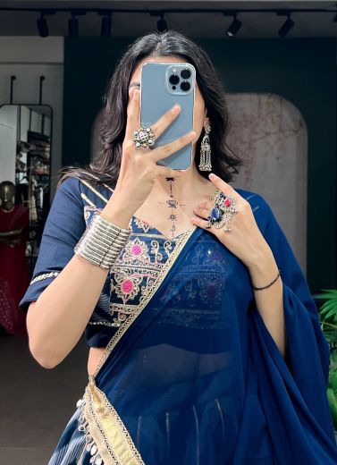 SUVAMA - Catalog # 67806 (Set of 4 Readymade Lehengas)