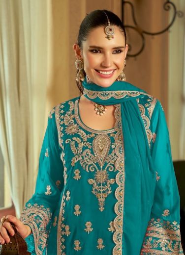 AROMATIC - Catalog # 67830 (Set of 3 Readymade Salwar Suits)