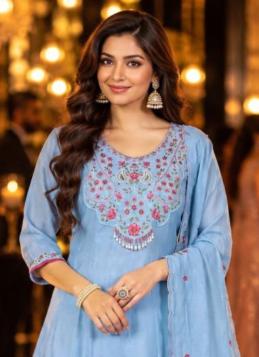 FARMAISH - Catalog # 67867 (Set of 4 Readymade Salwar Suits)