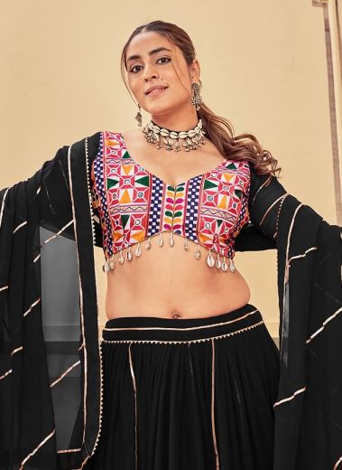 RAAS RASILO - Catalog # 67876 (Set of 3 Semi-Stitched Lehengas)