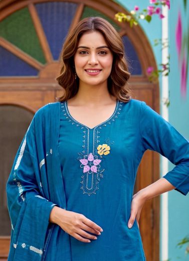 SAKIRA 1 - Catalog # 67879 (Set of 6 Readymade Salwar Suits)