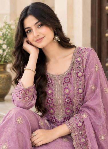 FUKREY - Catalog # 67915 (Set of 2 Readymade Salwar Suits)