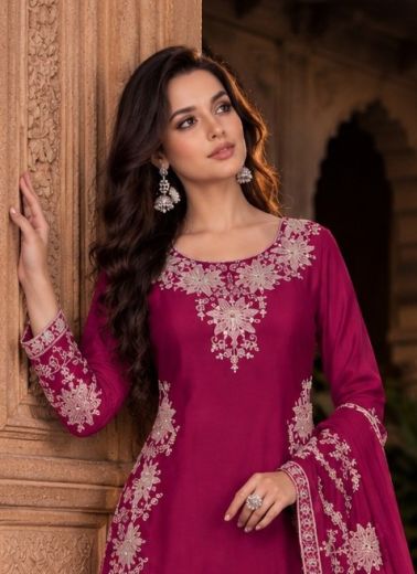 GARBA - Catalog # 67981 (Set of 3 Readymade Salwar Suits)
