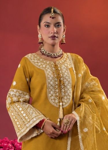 RANG ROSHAN - Catalog # 67996 (Set of 4 SIZE-SETS [Readymade Salwar Suits])