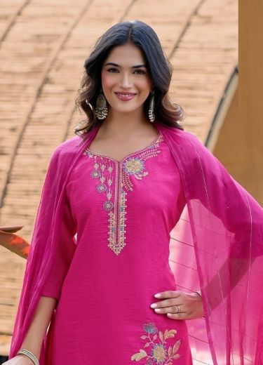 SAMANTHA 1 - Catalog # 68000 (Set of 6 Readymade Salwar Suits)