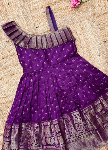 KIDS - OFF SHOULDER - Catalog # 68212 (Set of 3 Readymade Lehengas)